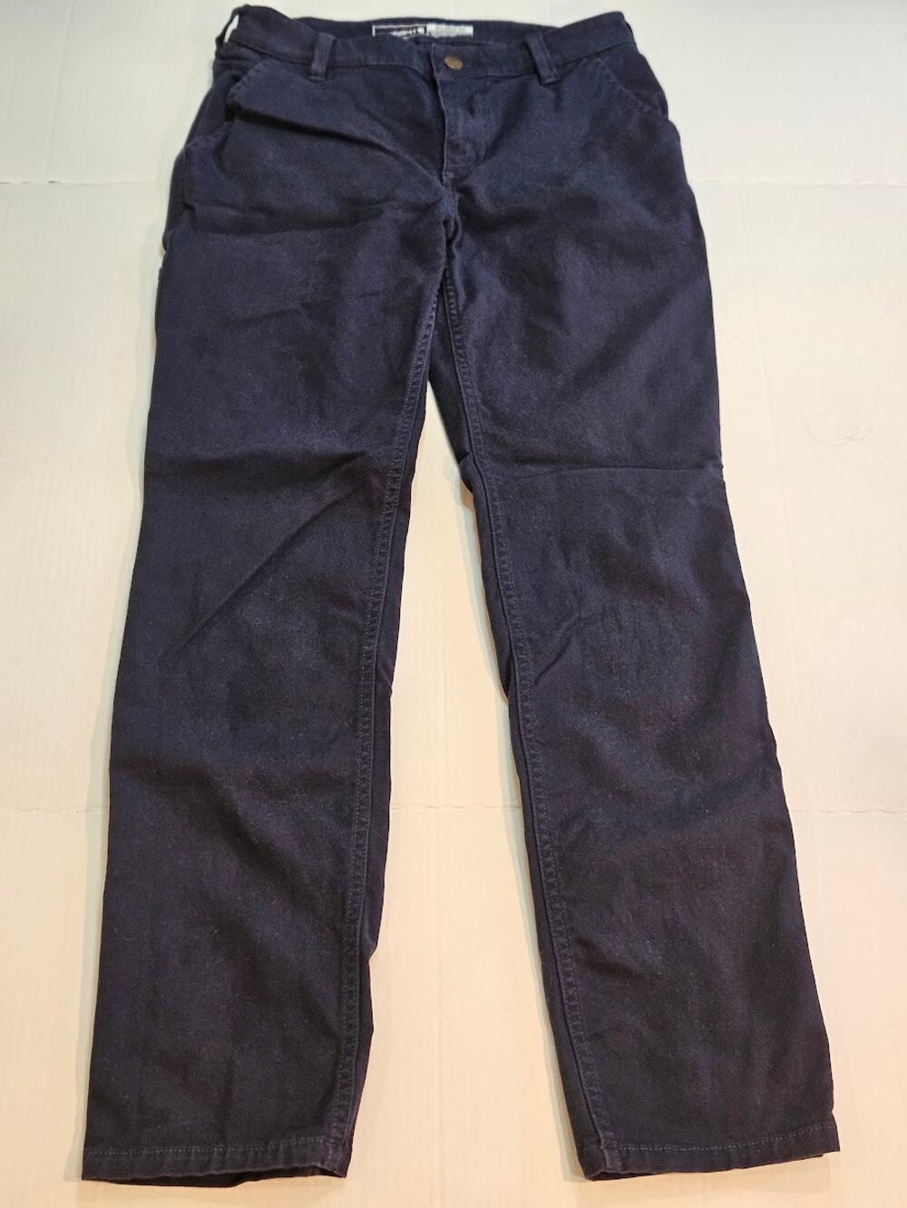 Carhartt Women's Dark Blue Straight-Leg - Size 2